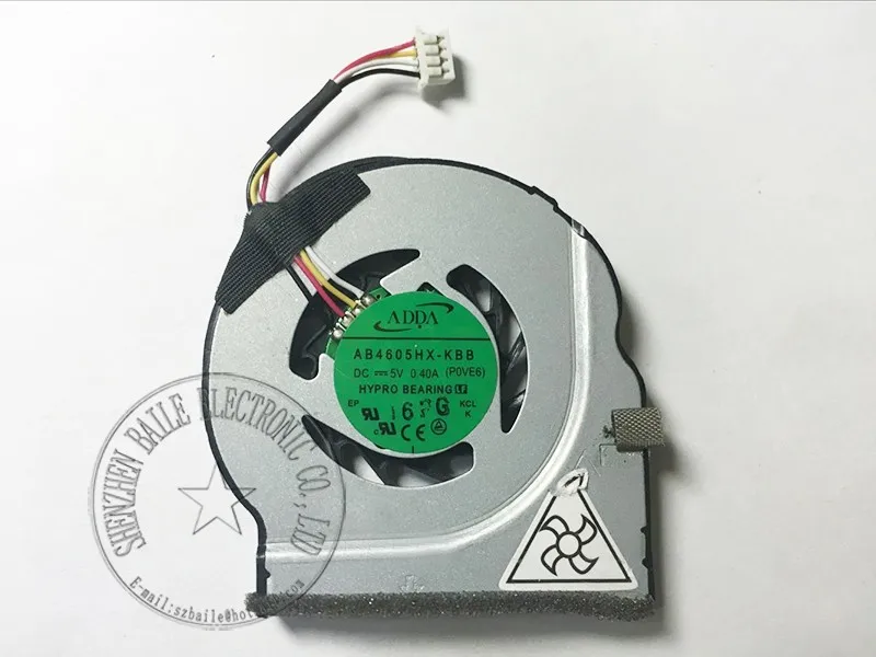 Вентилятор охлаждения для Acer Aspire One 522h 722H 722 cpu fan AB4605HX KBB 100% новый охлаждающий