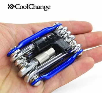 10 In 1 Multifunction Bike Bycicle Cycling Combination Repair Tool + Chain Cutter Hex Wrench Screwdriver | Спорт и развлечения