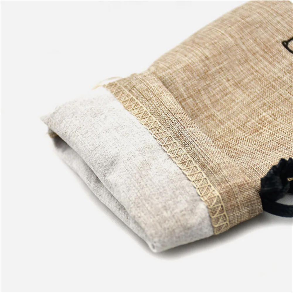 10 шт. Пыленепроницаемая ткань льняные солнцезащитные очки сумка для хранения