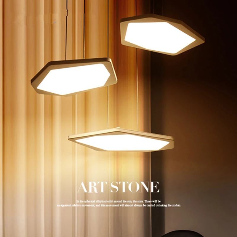 Led три современная люстра творческий стиль простой гостиной горит моды личности