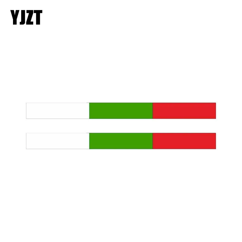 YJZT 2x15 6 см * 1 4 креативный флаг Болгарии наклейка на корпус велосипеда 1712|Наклейки