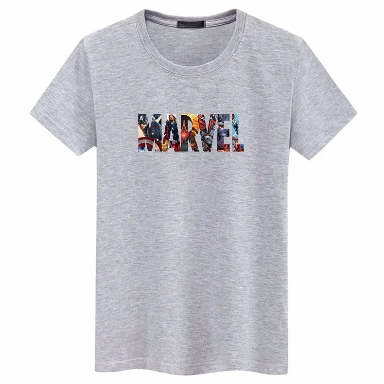 Новая модная футболка MARVEL для мужчин, летний топ с принтом Мстителей, хипстерская безрукавка, femme, хип-хоп Футболка "Аниме" wo для мужчин, уличная