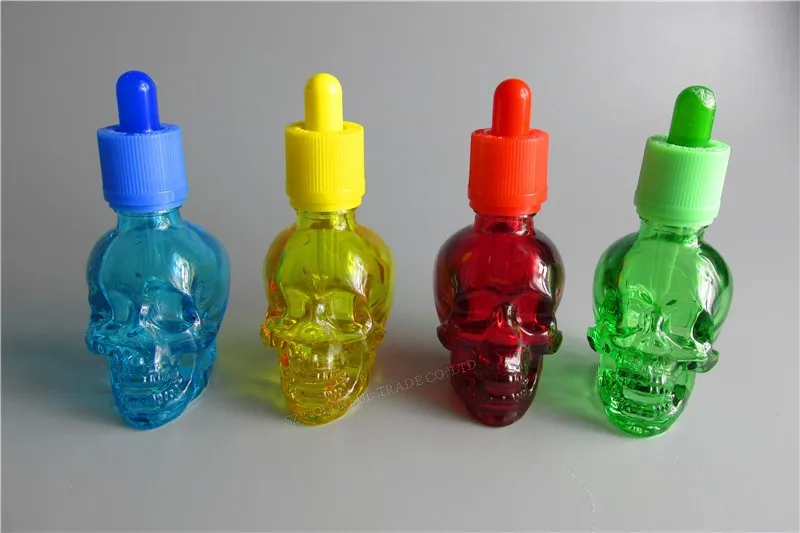 2 шт./лот креативные 30 мл/СС пустые стеклянные флаконы-капельницы для эфирных