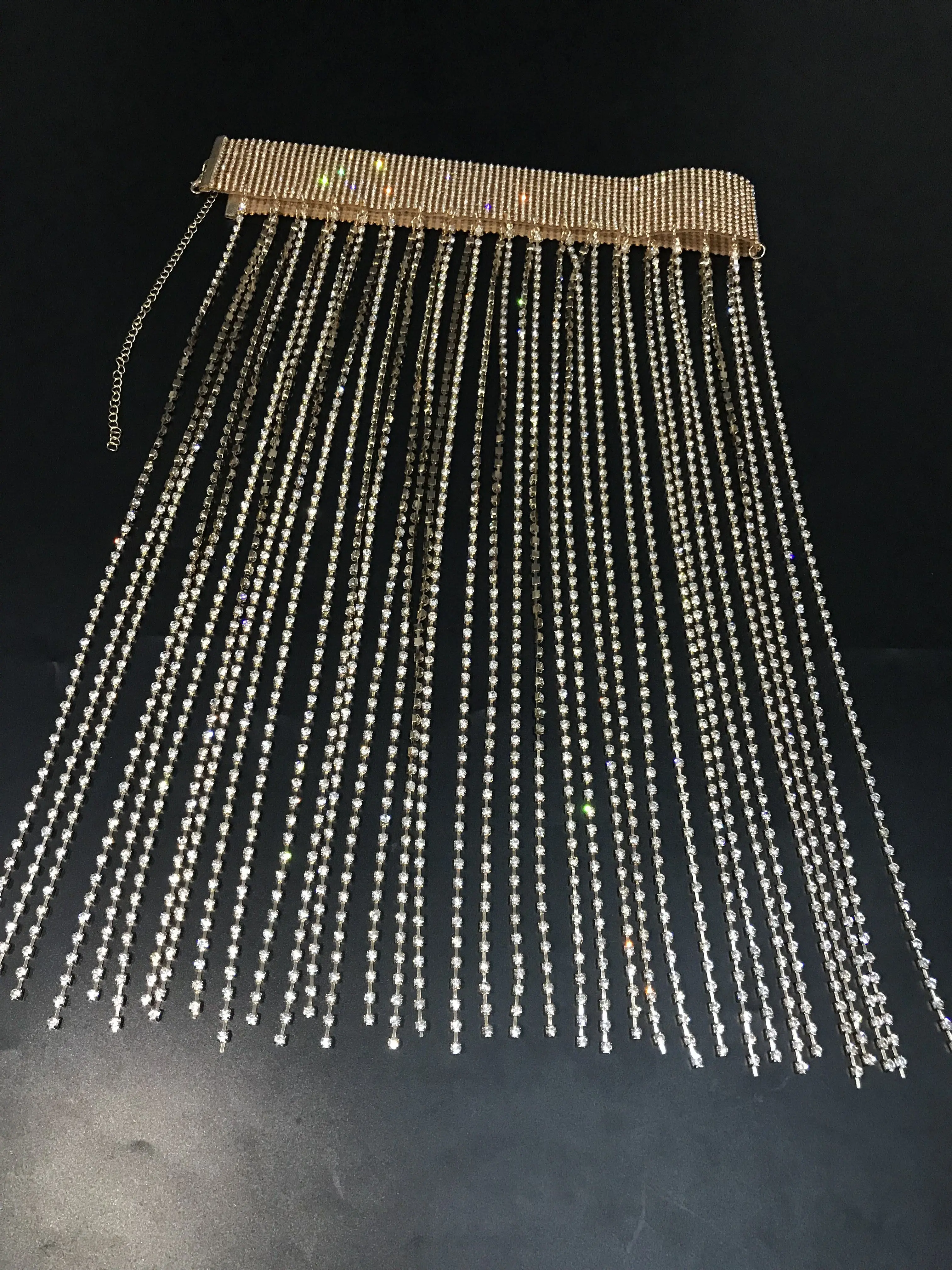 3UMeter модные пикантные цепочка для живота бикини нательная с кисточками на поясе