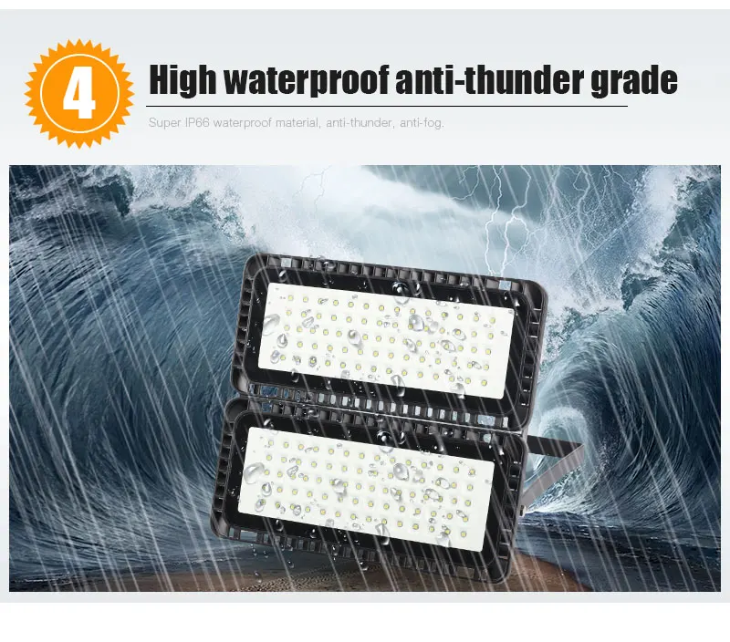 Уличный светодиодный прожектор светильник 50W 100W 150W 200W 220V 240V Водонепроницаемый IP65 проектор открытый светодиодный проектор прожектор светильник s