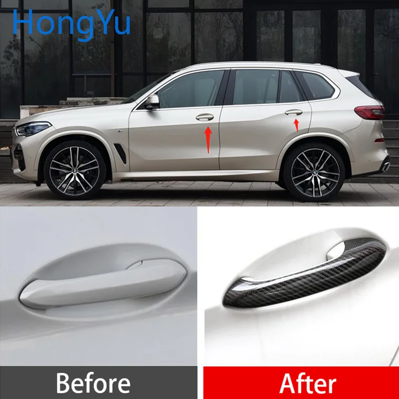 Для BMW x5 G05 M50i xDrive40i xDrive30d xDrive 30i 40i 2019 2020 углеродное волокно Автомобильная дверная