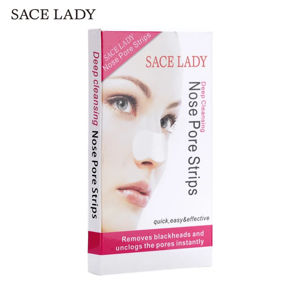 SACE LADY маска для удаления черных точек носа 24 шт . глубокое очищение очищающая