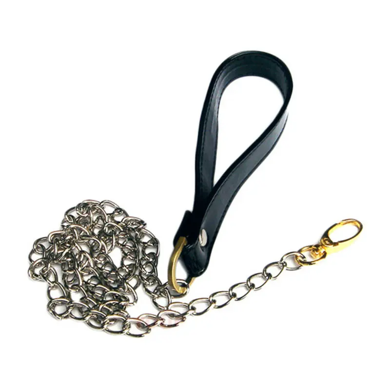 TOUGHAGE B111 Room Fun эротический ошейник со свинцовой цепью секс товары для взрослых