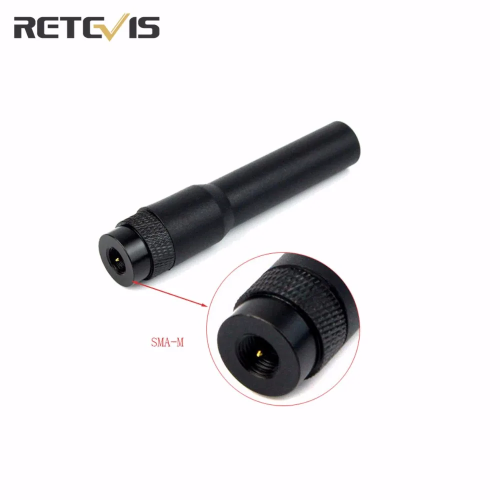 Антенна Retevis RT20 рация VHF/UHF с высоким коэффициентом усиления SMA M 144 МГц/430 МГц
