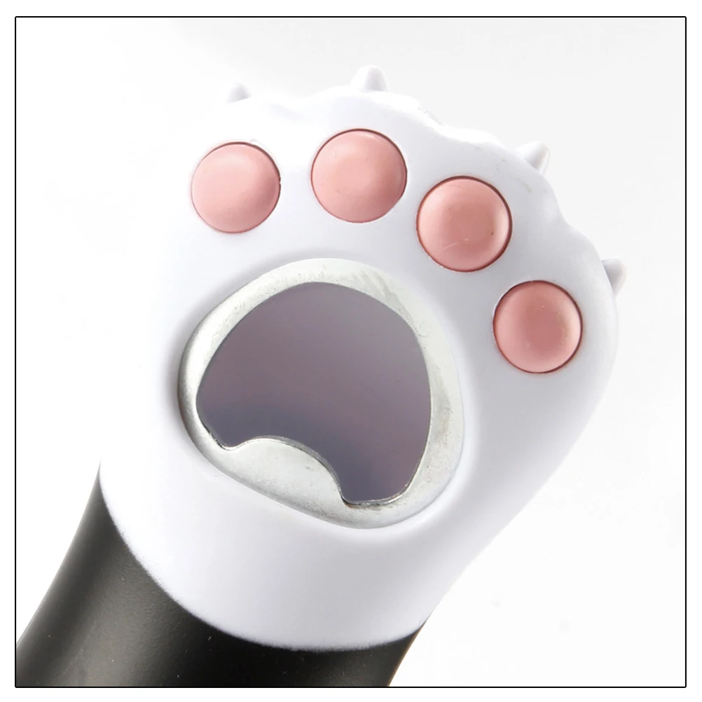 Портативный креативный Открыватель для бутылок в форме кошачьей лапы стеклянный