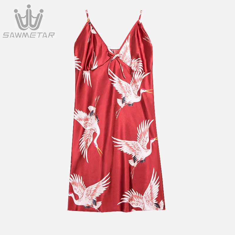 

Women Sexy Night Dress Summer Large Size Sleeping Dress Lingerie Babydoll Seamless Sleepwear Sexy V Neck Nightwear Nightgown