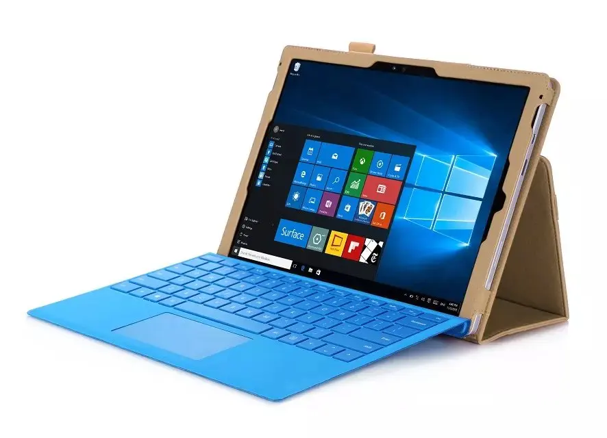 Роскошный кожаный чехол для microsoft Surface pro 3 Pro 4, умный чехол для Surface Pro 5 pro 6 Pro 7, чехол-подставка для планшета+ ручка