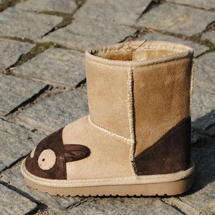 Детские зимние сапоги на толстой подошве Размеры 25 30|girls snow boots|baby toddler shoescartoon boots |