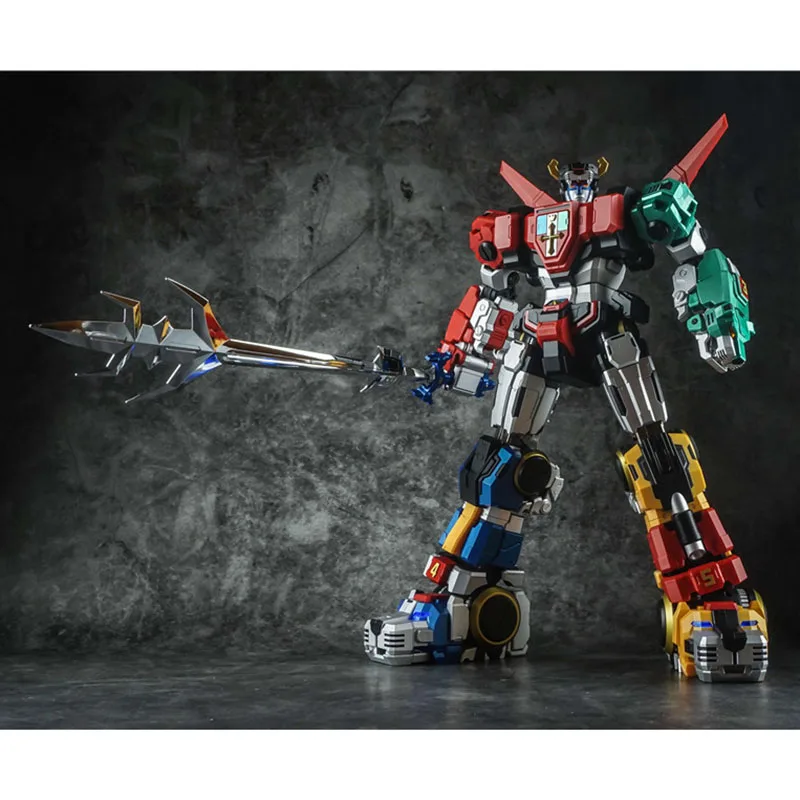 В наличии Voltron Super Alloy Soul Beast King GoLion металлический робот трансформер фигурка