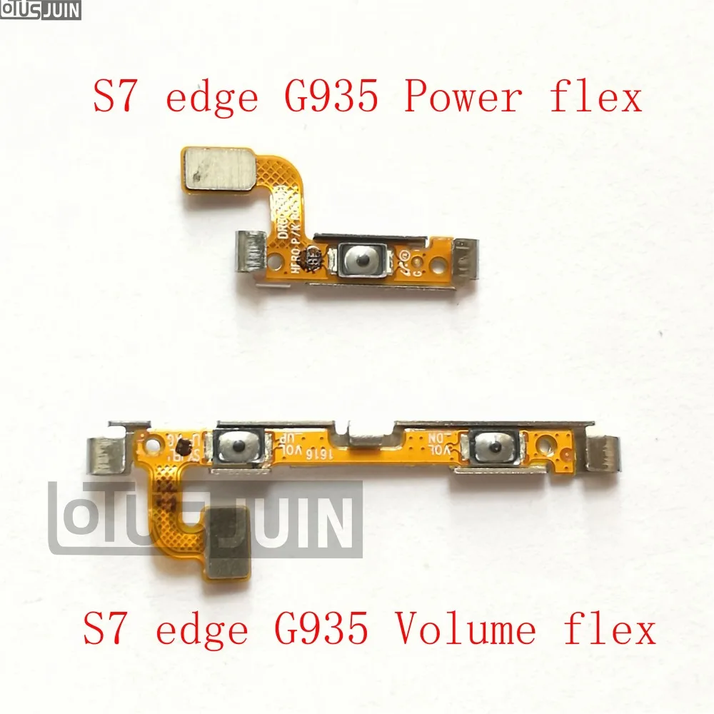 1 шт. для Samsung Galaxy S7 edge G935 кнопка регулировки громкости Разъем гибкий кабель|connector