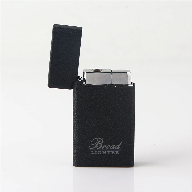 Cigarette Accessories Rectangular pattern Windproof torch cigar lighter Simple fashion Butane gas metal lighters | Дом и сад