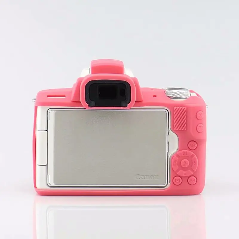 Силиконовый защитный чехол для цифровой камеры Canon EOS M50|Сумки фото-/видеокамеры| |
