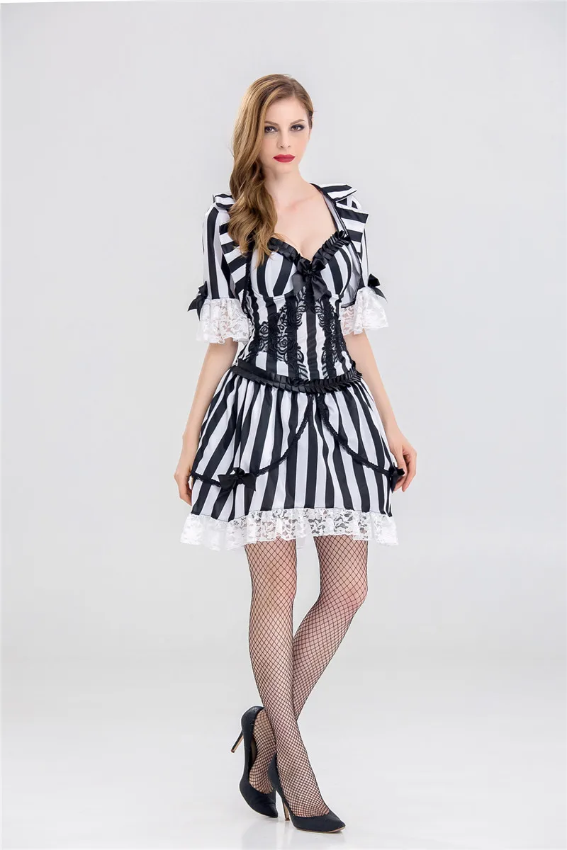 Новое поступление 2019 года женский костюм на Хэллоуин испанский Призрак косплей