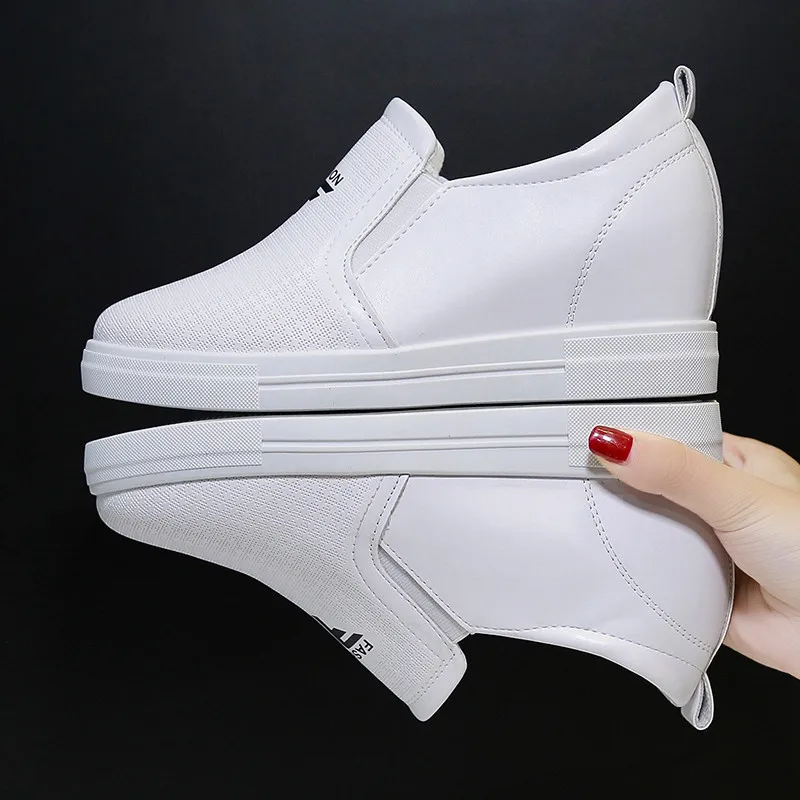 2019 Spring Summer New Leather Women Shoes Casual For Flat Ladies Loafers Zapatos Mujer | Обувь