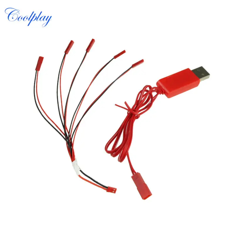1 5 зарядный кабель для аккумулятора JST вилка + USB WLtoys V959 V929 V222 UDI U818A U817A Syma X1