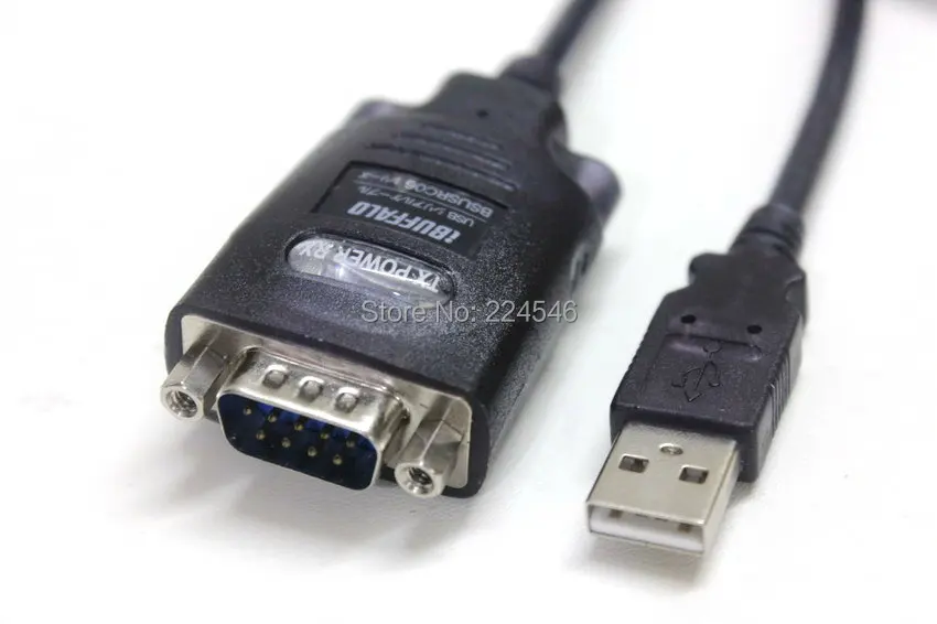 originalgenuine for buffalo bsusrc0605bs ftdi usb serial cable usb to d sub 9 pin usb to rs232 converter 0 5m free global shipping