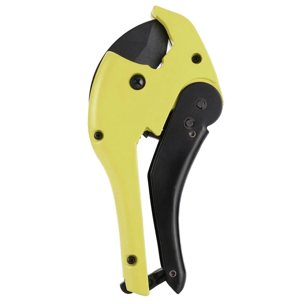 TU-6308 PVC Pipe Cutter 42mm Aluminum Alloy Body Ratchet Scissors Tube PVC/PU/PP/PE Hose Cutting Hand Tools | Инструменты