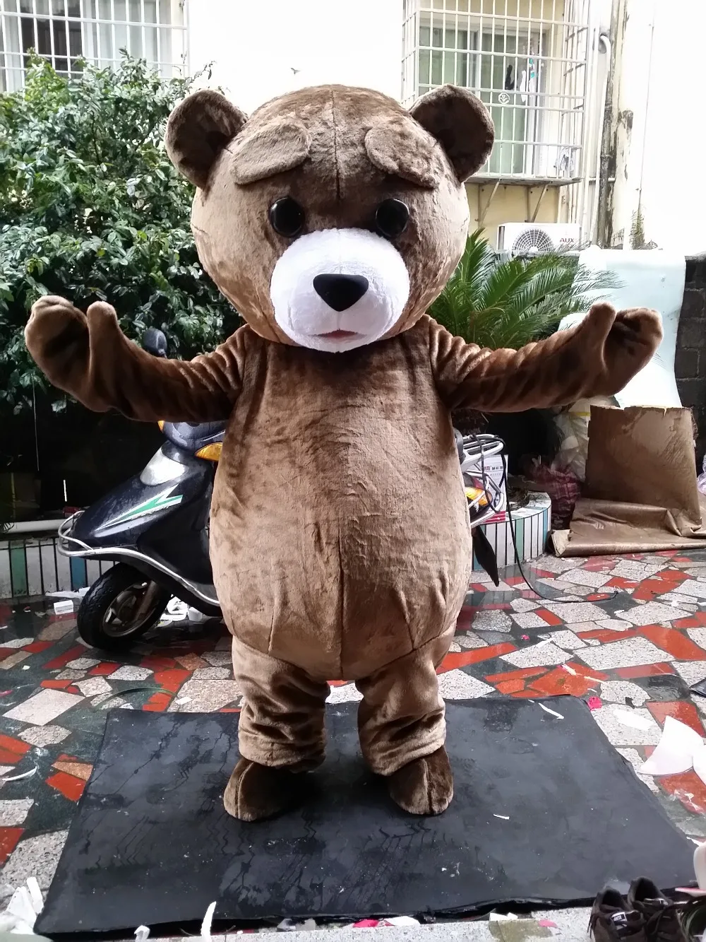 Носить талисман костюмы с мишкой костюм коричневого мишки тедди|costume bear|costume