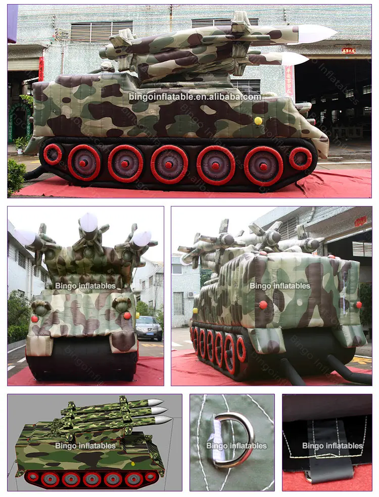 7x2,8x3,8 метров надувной резервуар-приманка/надувной Военный танк/надувной резервуар-надувная игрушка