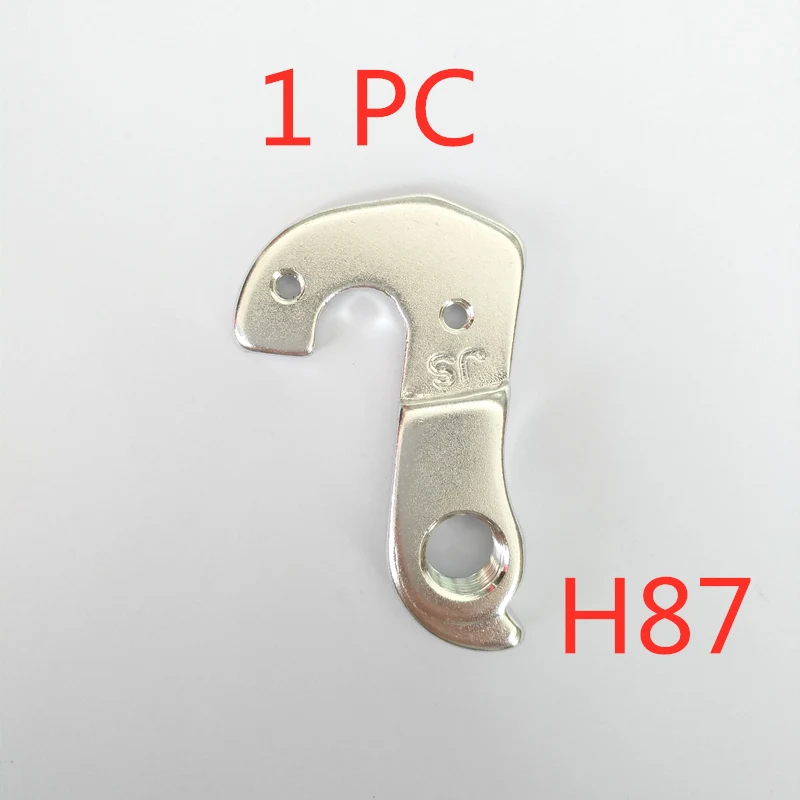 HWG87P1 1 шт. MTB дорожный велосипедный переключатель задний крюк велосипедная Шестерня вешалка велосипедная Шестерня задняя с болтами - Color: HWG87P1