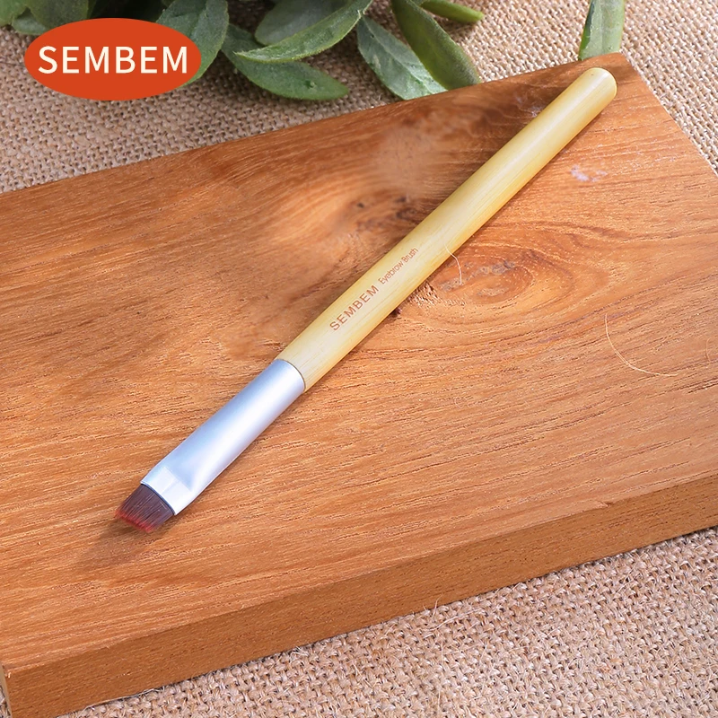 SEMBEM угловая кисть для бровей синтетический таклон для волос гелевая подводка для глаз брендовая Косметическая подводка для глаз Кисть коническая кисть инструмент для бровей