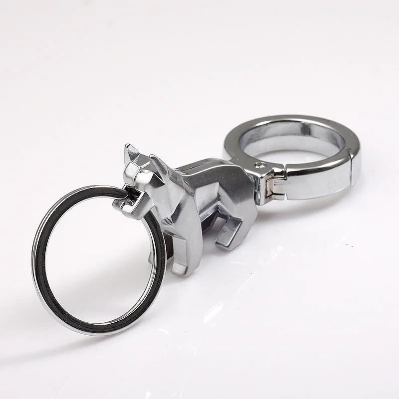 Собака брелок для ключей с креплением на талии цепочка креативный автомобиля