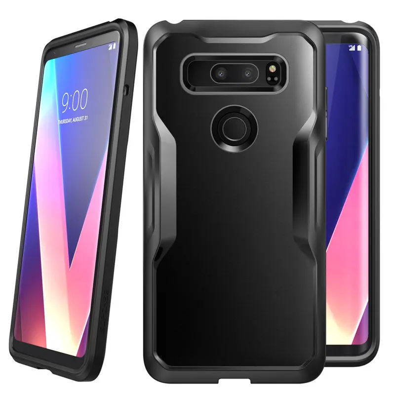 SUP чехол для LG V30 чехол UB серии премиум гибридный защитный прозрачный Фрост ТПУ бампер+ PC чехол для LG V30s, V30 Plus, V35, V35 ThinQ