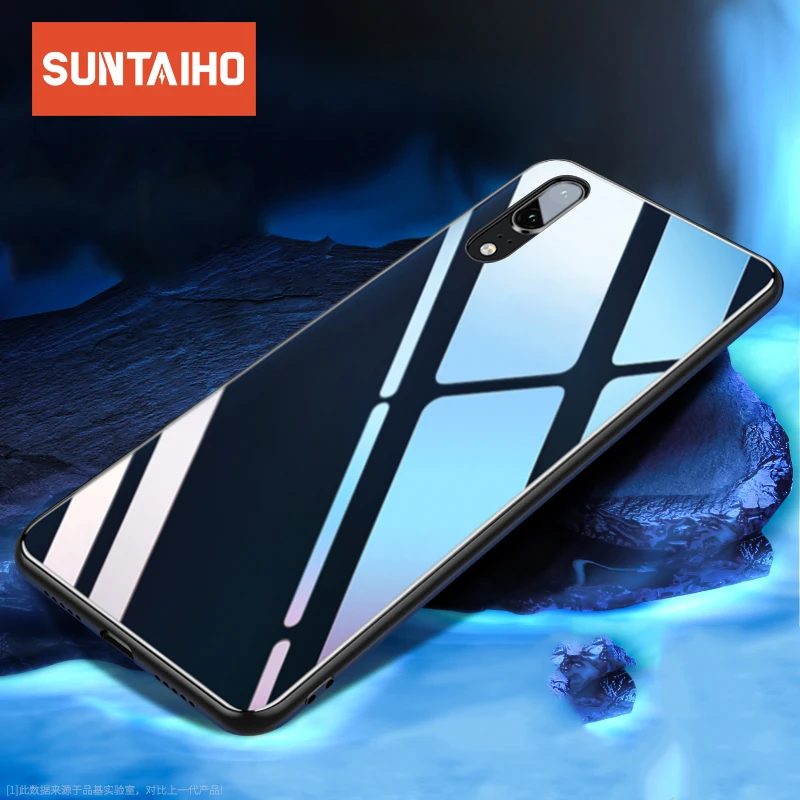 Чехол Suntaiho для huawei mate 20 lite защитный стеклянный чехол телефона p20 Lite honor 8x10 nova 3i