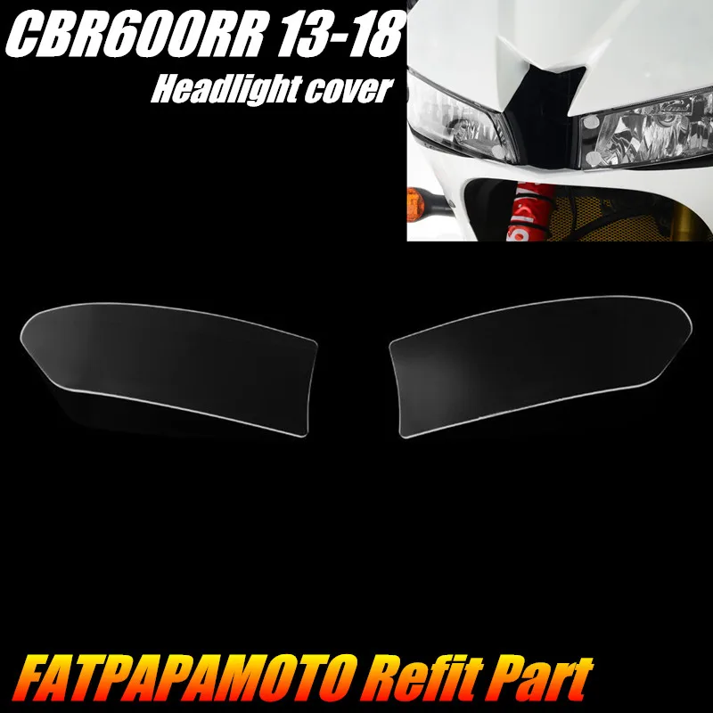 Для HONDA CBR600RR 2013 2018 14 15 16 17 аксессуары для мотоциклов Защитная крышка фар|Накладки и