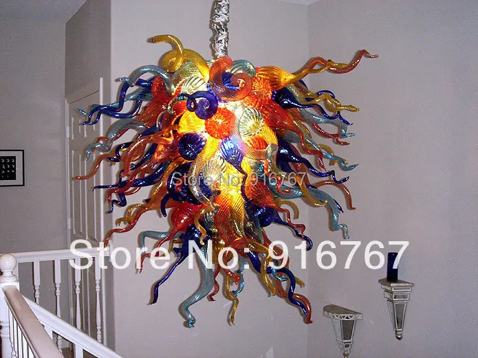 C177 современный красочный коммерческий светодиодный подвесной светильник|light up