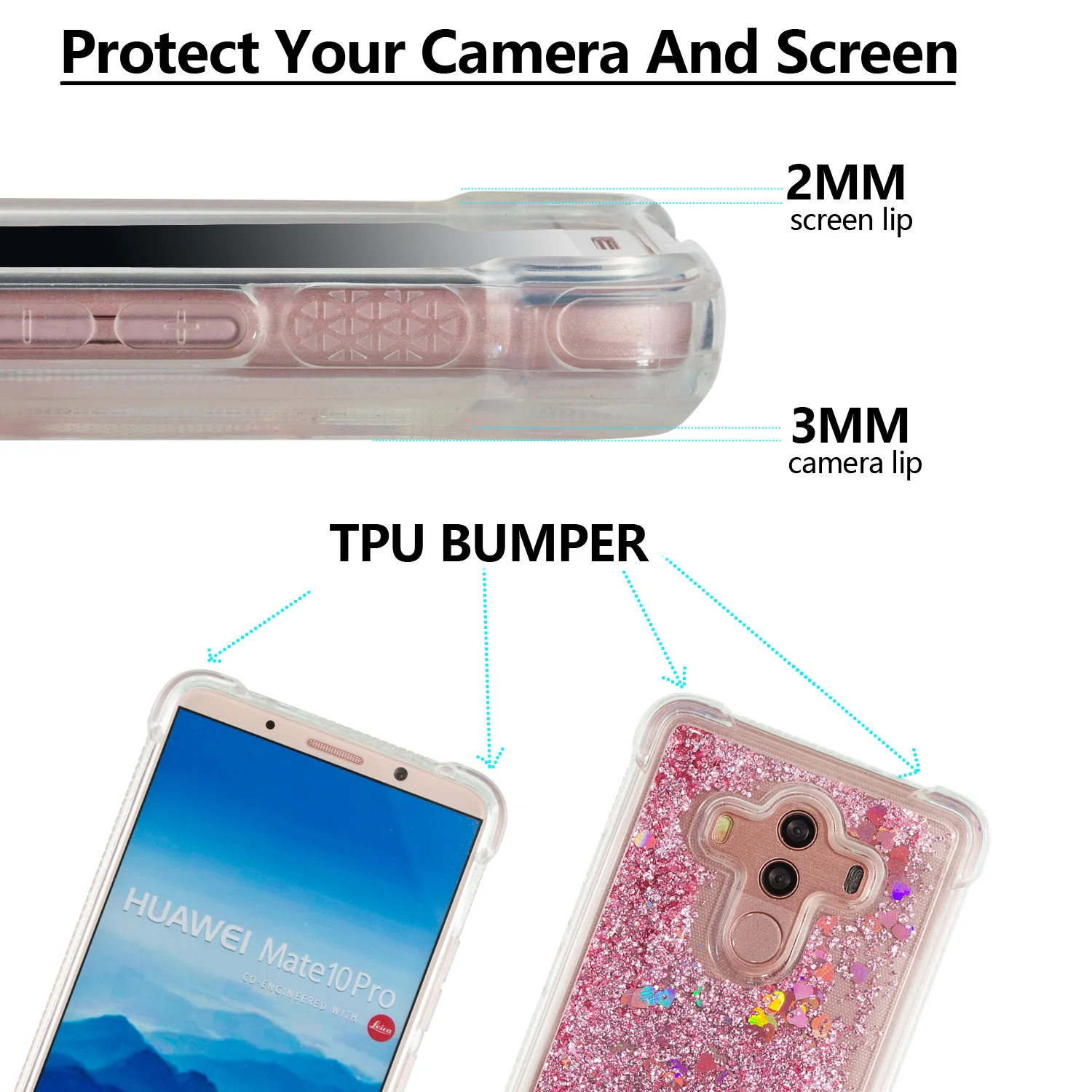Чехол для Huawei Mate 10 Pro Dynamic Liquid Quicksand BLA-L09 BLA-L29 Mate10 блестящий чехол BLA L29 L09 TL00 Funda Coque |