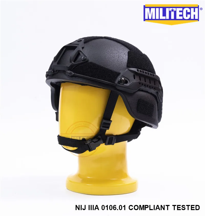 MILITECH Black BK MICH NIJ уровень IIIA 3A Тактический Twaron Пуленепробиваемый Шлем ACH ARC OCC циферблат лайнер арамидный баллистический шлем уплотнение - Цвет: XLarge XXLarge