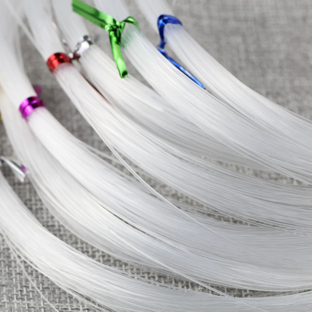 Нить для бисероплетения JHNBY, нейлоновая нить из хрусталя, не растягивается, для самостоятельного изготовления ожерелий, браслетов, ювелирных изделий, 0,4 ~ 1 мм