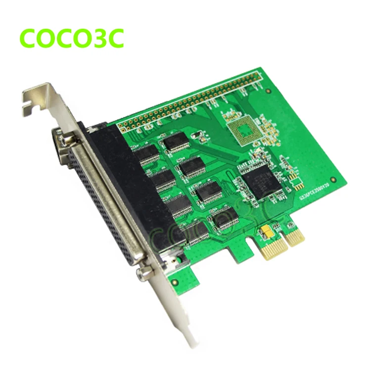 8 портов последовательный PCI Express с вентилятором кабель PCI-e к мульти RS232 DB9 порты