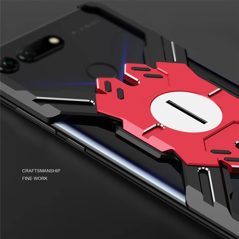 Механический чехол для телефона huawei honor V20 View 20, чехол для huawei mate 20 P20 Pro Nova 4 mate 20 P20, противоударный металлический чехол