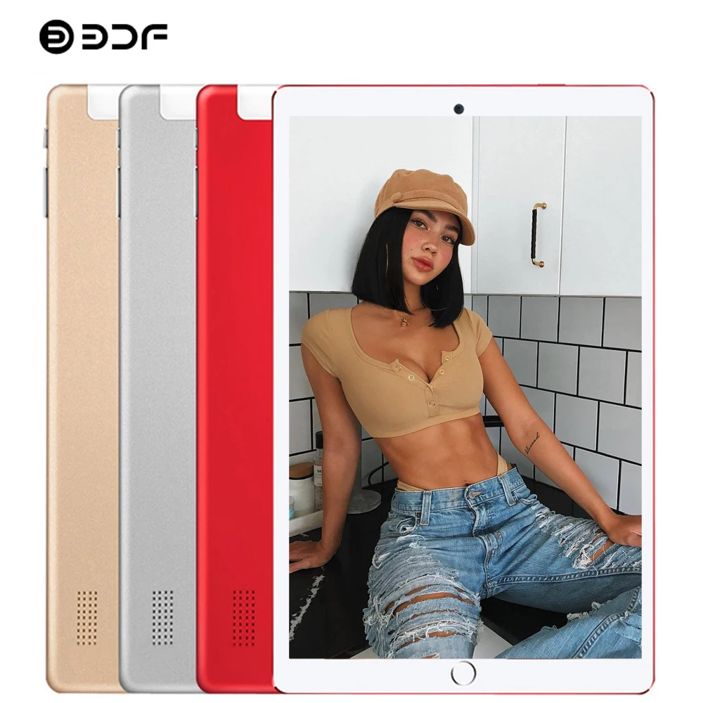 BDF 10 дюймовый планшетный ПК 2 ГБ/32 ГБ Android 9 0 IPS 1280*800 Восьмиядерный планшет телефон 4G