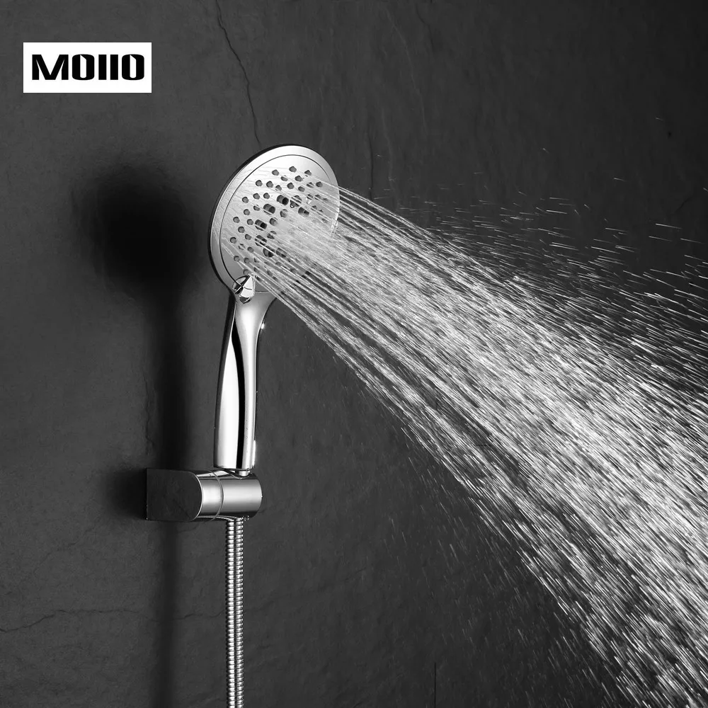 MOIIO 3 функции душевая головка ручной душ американский стандарт все хром POM