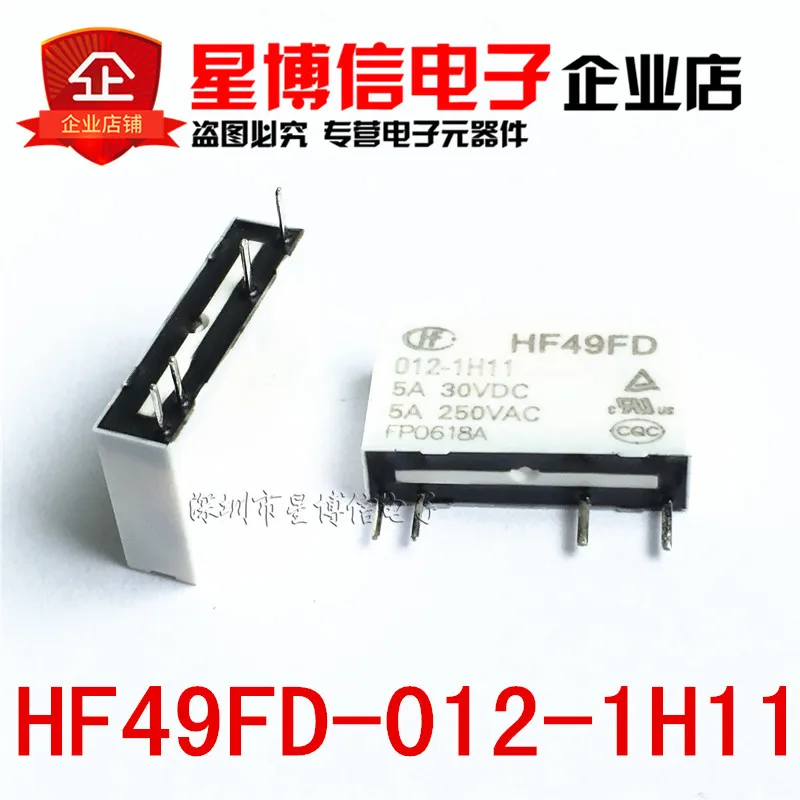 Реле 100% 5 шт./лот HF49FD-005 012 024 -1H11 HF49FD 005-1H11 4-контактный 5A250VAC | Обустройство дома