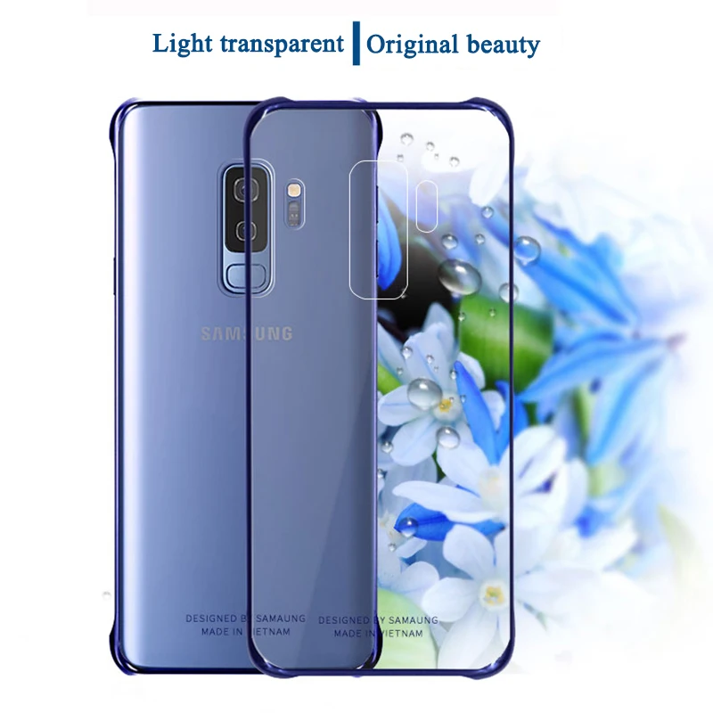 Samsung оригинальный чехол для смартфона Galaxy S9 Plus с акриловым материалом анти-капля