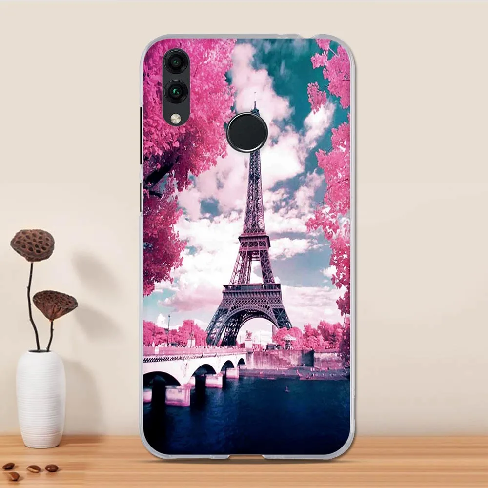 6 Чехол для huawei Honor 8C силиконовый чехол ТПУ Funda для huawei Honor 8C чехол для телефона Coque для huawei Honor 8C чехлы Защитный чехол - Цвет: 6