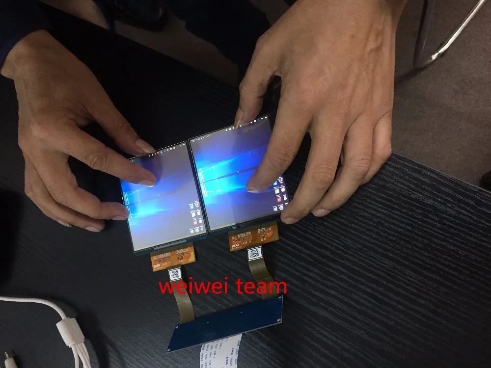 DIY VR/AR экран с 90 Гц двойной 3,81 дюймовый 1080p oled дисплей с hdmi к mipi плата для проектора/HMD/vr стекло/VR гарнитура