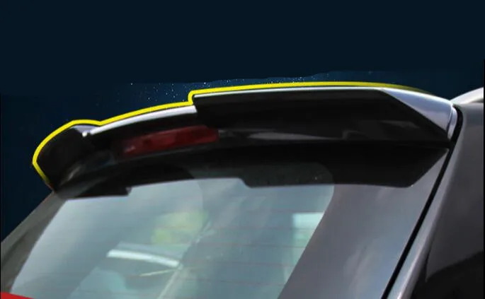 Высококачественный спойлер из ABS краски для заднего крыла автомобиля подходит