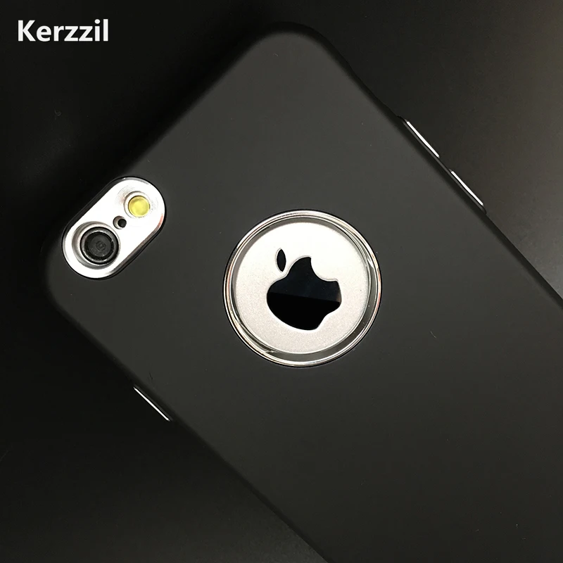 Металлический защитный чехол Kerzzil для iPhone 7 6 S роскошный мягкий из ТПУ с
