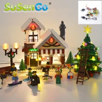 susengo led light kit for 10249 winter toy shop compatible with 36002 39015 christmas gift no blocks model