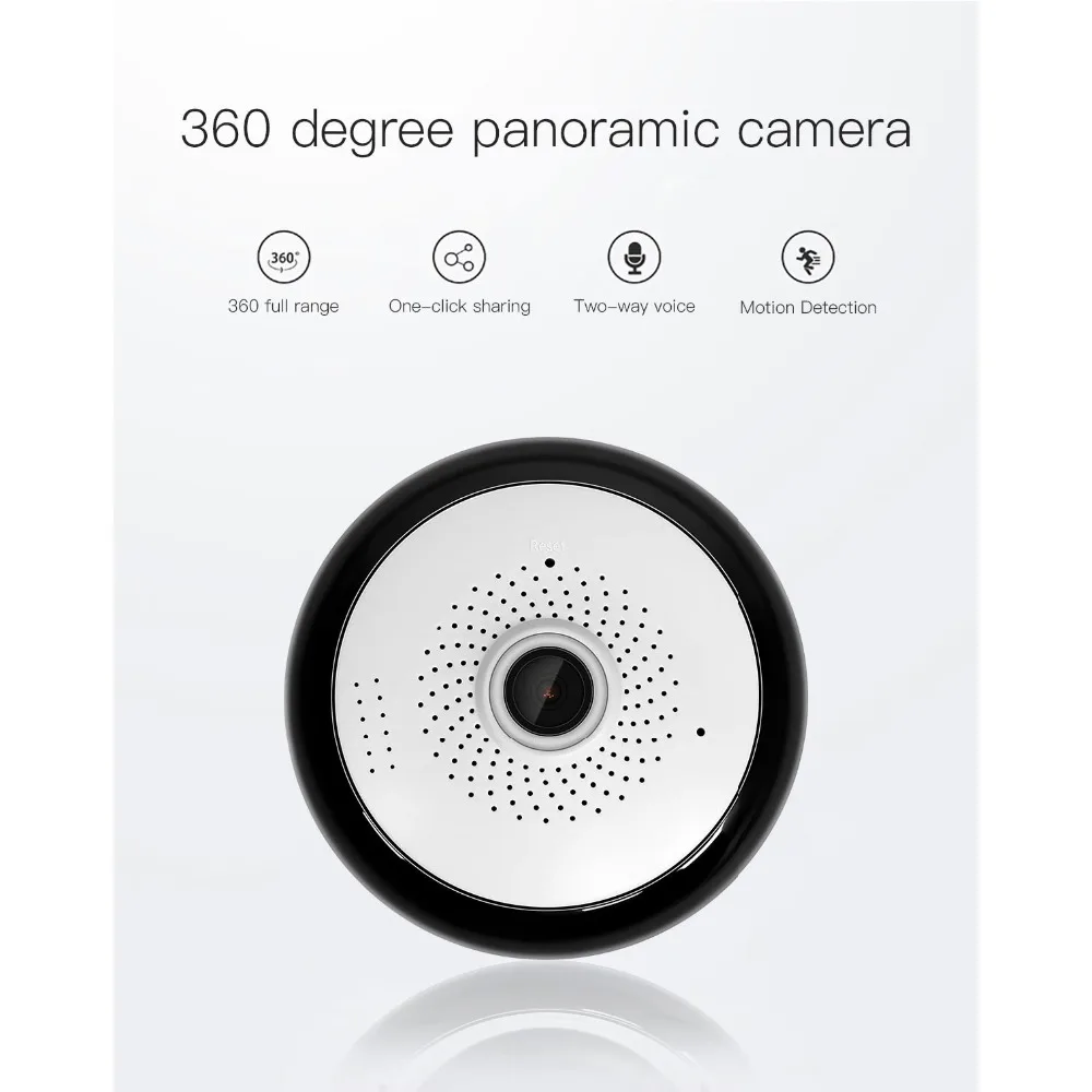 GADINAN 3D VR панорамная камера беспроводная Wifi ip HD 960 P 360 градусов ночного видения